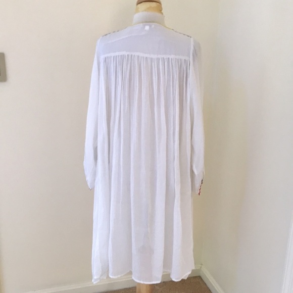 NWT! JOHNNY WAS was OS beaded aster tunic - Picture 5 of 10